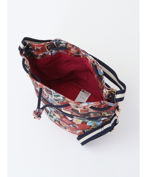 PINK HOUSE（ピンクハウス）の「【 LeSportsac × PINK HOUSE 】DRAWSTRING BUCKET BAG PH Wappen Party（ショルダーバッグ・レディース・ネイビー・フリー）」の10枚目の写真