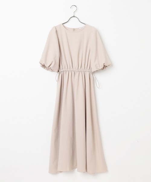 Honeys（ハニーズ）の「ドロスト使いワンピース（ワンピース・レディース・ブラック/ベージュ/ブルー・LL/3L/S/M/L）」の20枚目の写真