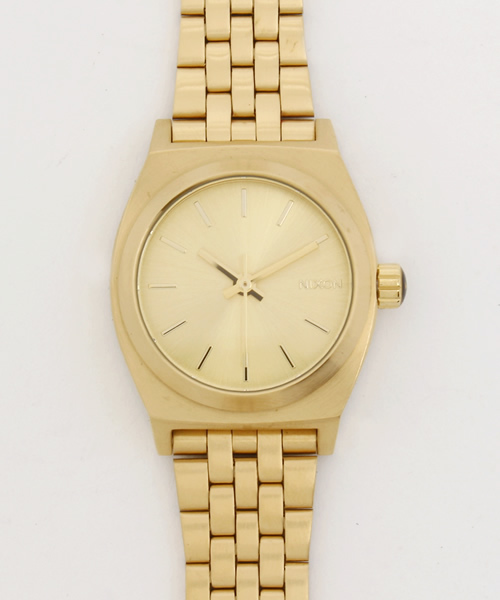NIXON(ニクソン)の「SMALL TIME TELLER(NIXON)(アナログ腕時計・レディース・シルバー/ゴールド・FREE)」の2枚目の写真