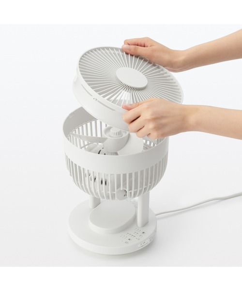 無印良品 360度首振り機能付きサーキュレーター６畳 ＭＪ－ＯＣＦ０６ LOHACO - 無印良品 【2024年モデル】360度首振り機能付き