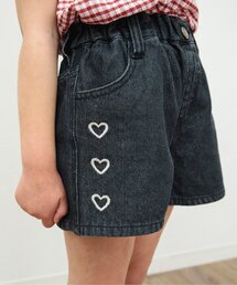BREEZE | 刺繍デニムショートパンツ(デニムパンツ)