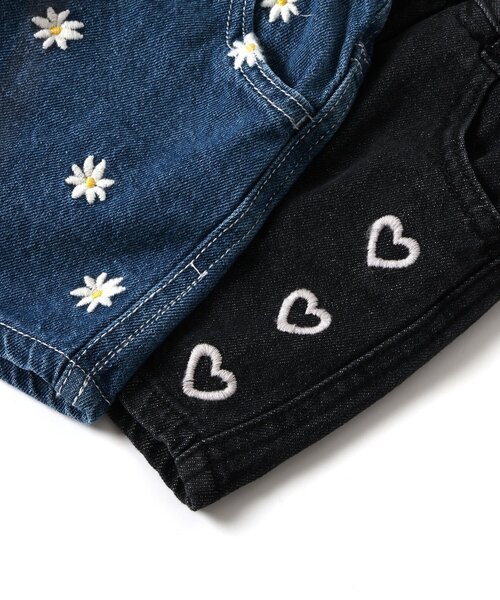 BREEZE(ブリーズ)の「刺繍デニムショートパンツ(デニムパンツ・キッズ・ブルー/ブラック/サックスブルー・80/90/100/110/120/130/140)」の13枚目の写真