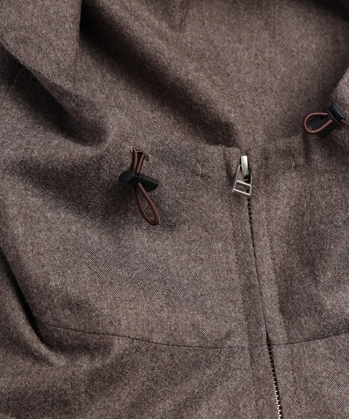 Dulcamara（ドゥルカマラ）の「よそいきオーバーフラップロングCT（モッズコート・メンズ・ネイビー/ブラウン/ブラック・0/1）」の10枚目の写真