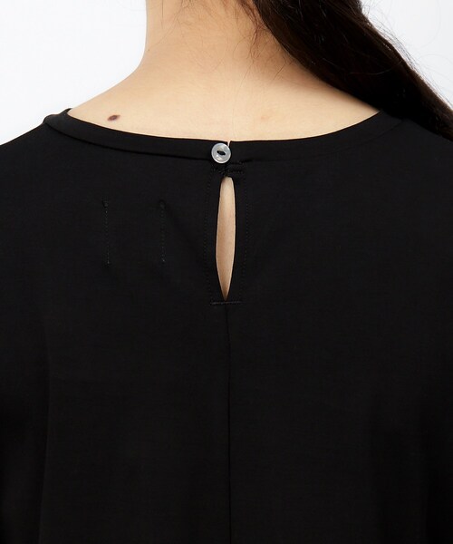 OPAQUE.CLIP(オペークドットクリップ)の「◆チュールドッキングティアードカットソー【洗濯機洗い可】(Tシャツ/カットソー・レディース・ブラック/ホワイト/ネイビー・36/40/38)」の20枚目の写真
