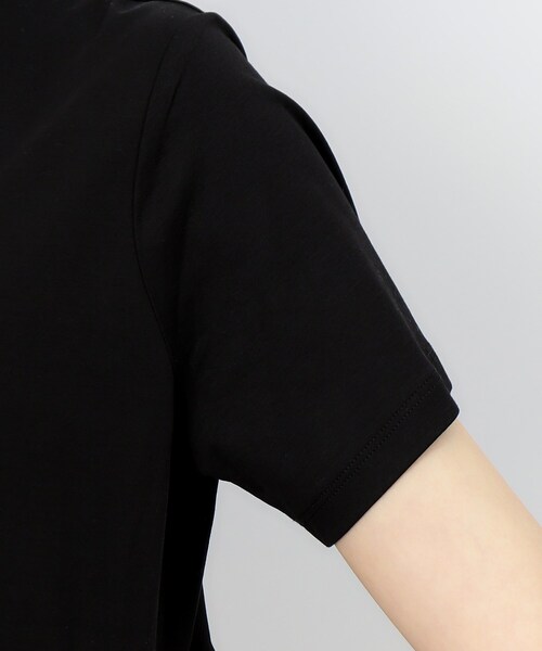 OPAQUE.CLIP(オペークドットクリップ)の「◆チュールドッキングティアードカットソー【洗濯機洗い可】(Tシャツ/カットソー・レディース・ブラック/ホワイト/ネイビー・36/40/38)」の21枚目の写真