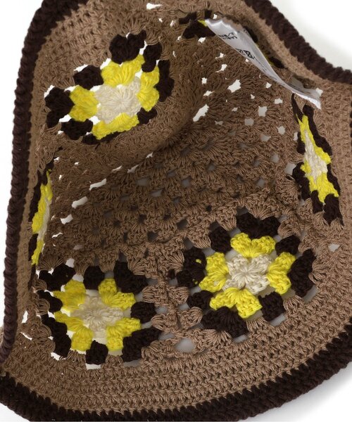 BREEZE（ブリーズ）の「クロシェ編みハット（ハット・キッズ・オフホワイト/ベージュ・48/58/54/50）」の9枚目の写真