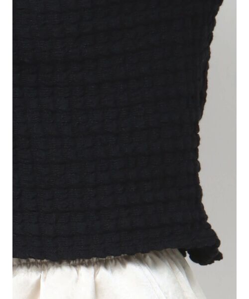 EMODA（エモダ）の「レースアップパフトップス（Tシャツ/カットソー・レディース・ブラック/アイボリー/その他・FREE）」の16枚目の写真