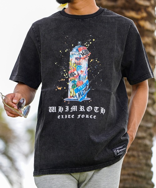 アダムスジャグラー　Tシャツ W/R O.Eスプレーティー（Tシャツ/カットソー）｜adamsJUGGLER