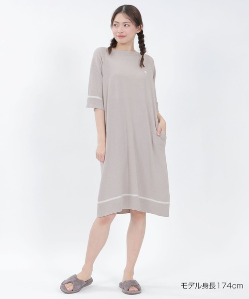 MARY QUANT グレー ノースリーブ ミニワンピース イートミー マリー