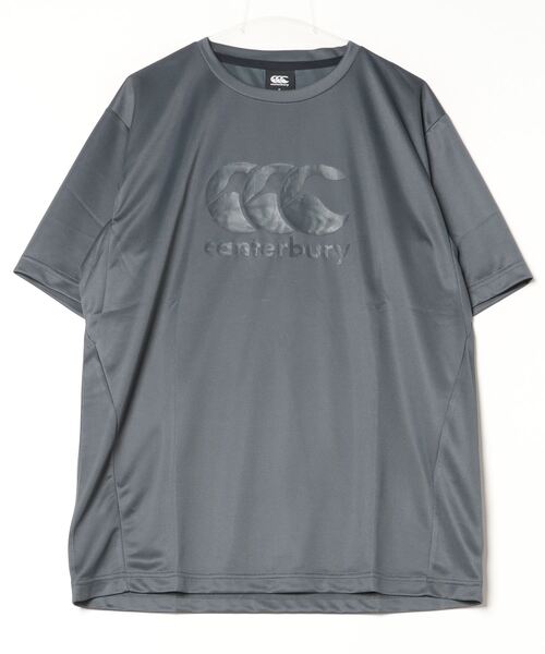 canterbury(カンタベリー)の「カンタベリー canterbury アールプラスフレックスクールコントロールティーシャツ(Tシャツ/カットソー・メンズ・ブルーグレー/グレー/オフホワイト/ブラック・M/L/LL/3L)」の1枚目の写真