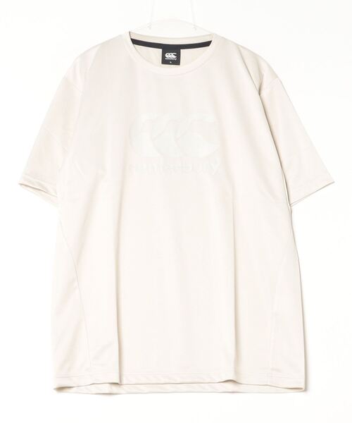 canterbury(カンタベリー)の「カンタベリー canterbury アールプラスフレックスクールコントロールティーシャツ(Tシャツ/カットソー・メンズ・ブルーグレー/グレー/オフホワイト/ブラック・M/L/LL/3L)」の2枚目の写真