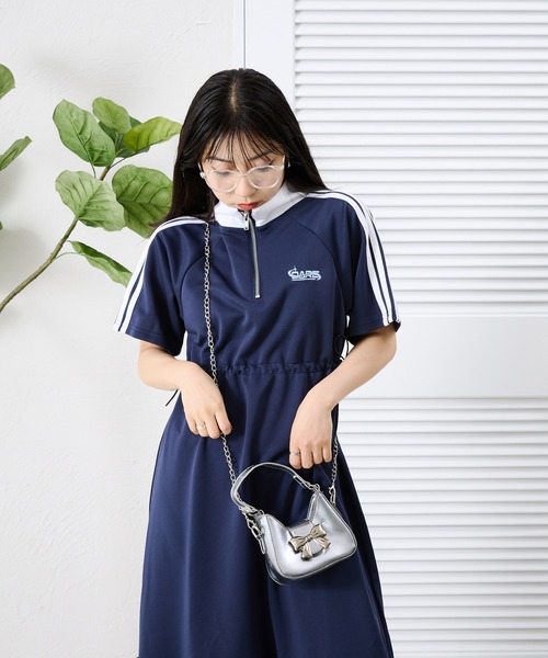 kutir(クティール)の「kutirlune/リボンミニバッグ(ハンドバッグ・レディース・シルバー/ブラック・FREE)」の5枚目の写真