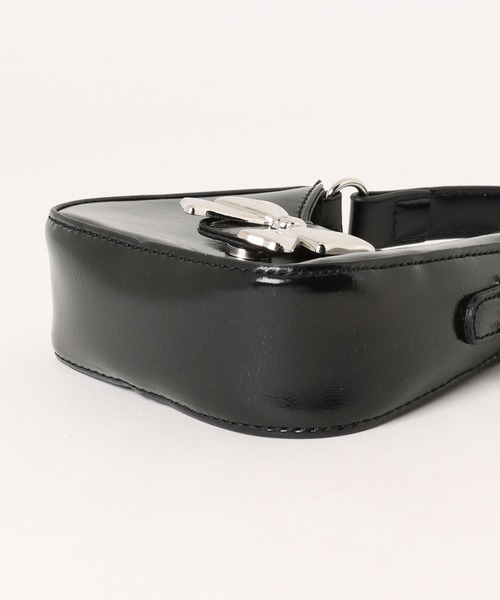 kutir(クティール)の「kutirlune/リボンミニバッグ(ハンドバッグ・レディース・シルバー/ブラック・FREE)」の14枚目の写真