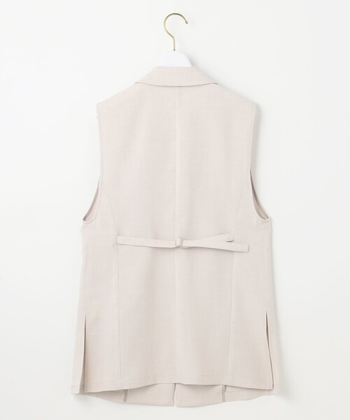 ANY SIS（エニィスィス）の「ドライタッチクール ジレ（その他アウター・レディース・ブラック系/ベージュ系/グレー系3・2）」の14枚目の写真