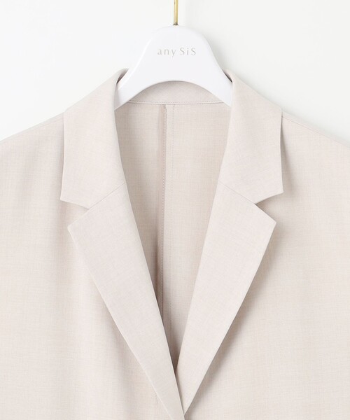 ANY SIS（エニィスィス）の「ドライタッチクール ジレ（その他アウター・レディース・ブラック系/ベージュ系/グレー系3・2）」の15枚目の写真