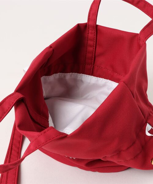 カヤ(カヤ)の「【カヤ】交差縫い巾着ショルダーバッグ(ショルダーバッグ・レディース・グリーン/ブラック系その他/ネイビー/ピンク/レッド/ホワイト・FREE)」の8枚目の写真