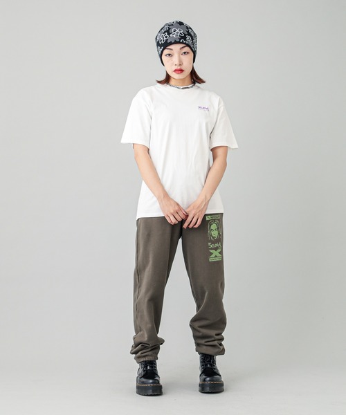 X-girl（エックスガール）の「X-girl VARIOUS LOGOS S/S TEE（Tシャツ/カットソー・レディース・ブラック/ホワイト/ネイビー・S/M/L/XL）」の17枚目の写真