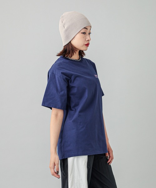 X-girl（エックスガール）の「X-girl VARIOUS LOGOS S/S TEE（Tシャツ/カットソー・レディース・ブラック/ホワイト/ネイビー・S/M/L/XL）」の21枚目の写真