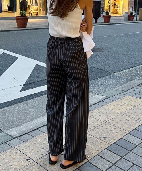 Sorriso(ソリッソ)の「ストライプ スラックス(スラックス・レディース・グレー・S)」の8枚目の写真