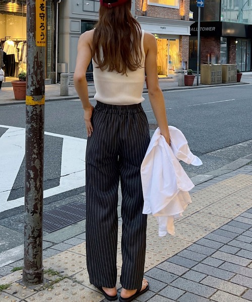 Sorriso（ソリッソ）の「ストライプ スラックス（スラックス）」 - WEAR