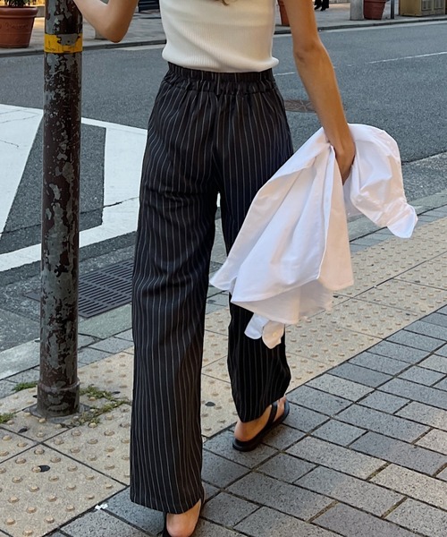 Sorriso（ソリッソ）の「ストライプ スラックス（スラックス）」 - WEAR