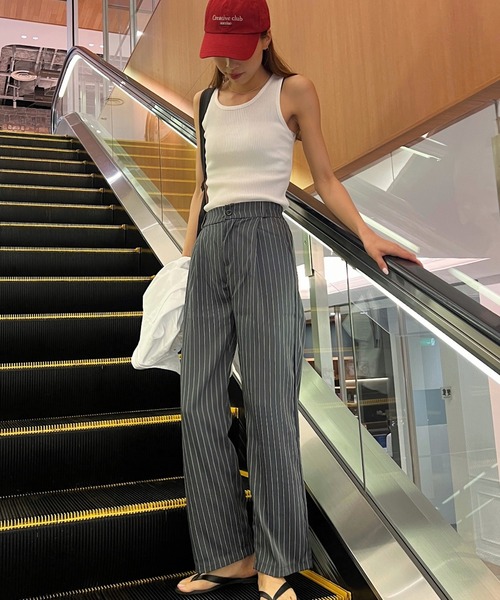 Sorriso（ソリッソ）の「ストライプ スラックス（スラックス）」 - WEAR