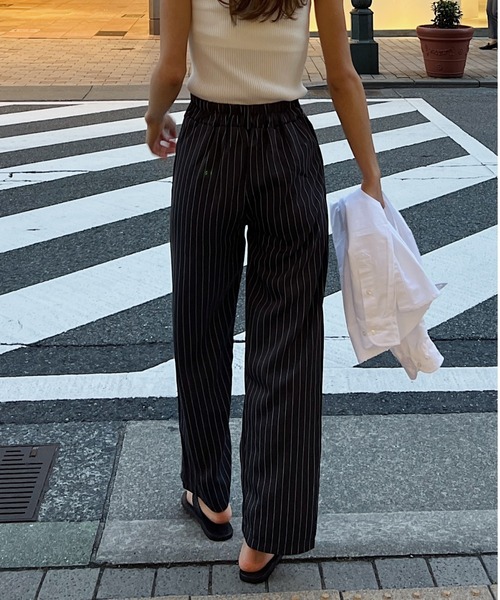 Sorriso(ソリッソ)の「ストライプ スラックス(スラックス・レディース・グレー・S)」の11枚目の写真