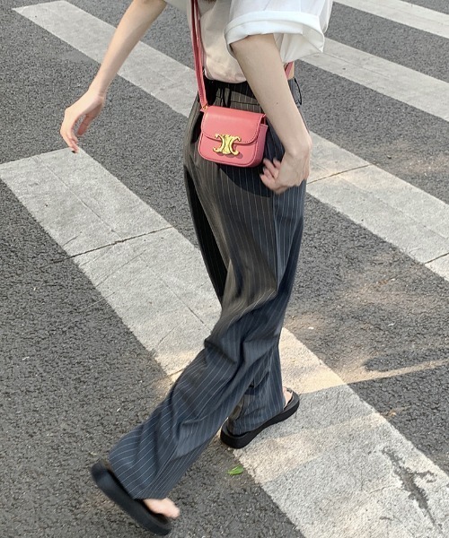 Sorriso(ソリッソ)の「ストライプ スラックス(スラックス・レディース・グレー・S)」の13枚目の写真