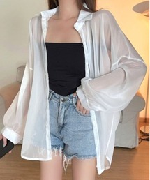 シースルー ロング シャツ」に該当するファッション通販 - ZOZOTOWN