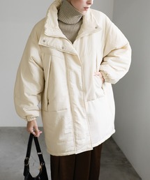 new item. . No.20001422 ビッグシルエット中綿ダウンコート