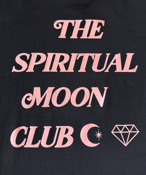 sandlessmoon（サンドレスムーン）の「THE SPIRITUAL MOON CLUB Tシャツ（Tシャツ/カットソー・レディース・ブラック/サックスブルー・FREE）」の21枚目の写真