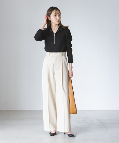 Noble（ノーブル）の「ドライバーズジップニット（ニット/セーター