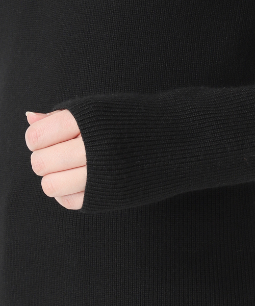 Noble(ノーブル)の「ドライバーズジップニット(ニット/セーター・レディース・ブラック/ホワイト系その他・FREE)」の22枚目の写真