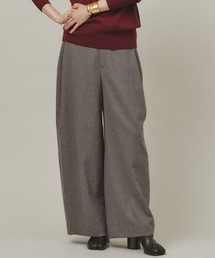 Curensology | Curensology(カレンソロジー)/ウールトップツィードパンツ(その他パンツ)