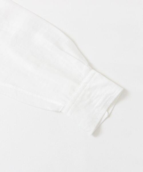 FORK&SPOON（フォークアンドスプーン）の「FORK&SPOON　ボクシーシアーシャツ（シャツ/ブラウス・レディース・オフホワイト/ブラック・1）」の10枚目の写真