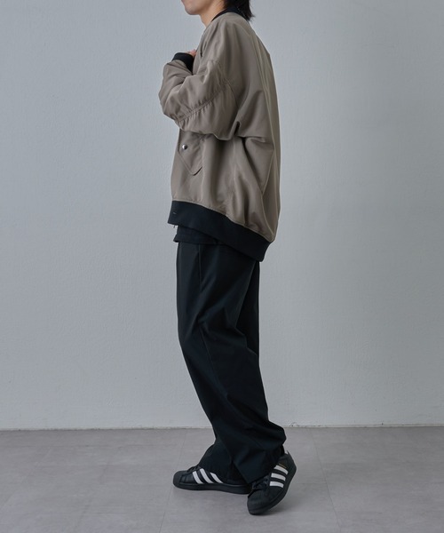 COLONY 2139（コロニートゥーワンスリーナイン）の「BIG MA-1（MA-1・メンズ・グレイッシュベージュ/ブラック・LARGE/MEDIUM）」の19枚目の写真