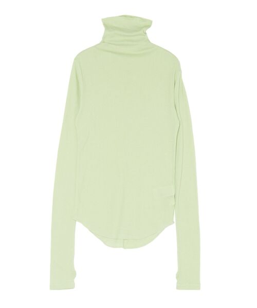 Ungrid（アングリッド）の「ハイネックシアーロングスリーブTee（Tシャツ/カットソー・レディース・グリーン系その他/ブルー/ブラック/ピンク/オフホワイト・FREE）」の16枚目の写真