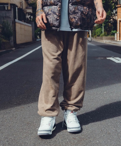 Subciety（サブサエティ）の「PIGMENT SWEAT PANTS-G.I SIGN-（スウェットパンツ・メンズ・ブラック/チャコール/カーキ・XX-LARGE/X-LARGE/LARGE/MEDIUM/SMALL）」の11枚目の写真