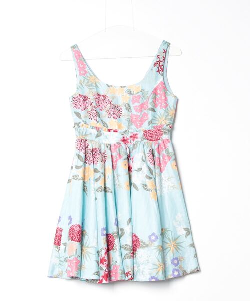 セール/ブランド古着】花柄ノースリーブワンピース【MERCURYDUOコラボ  