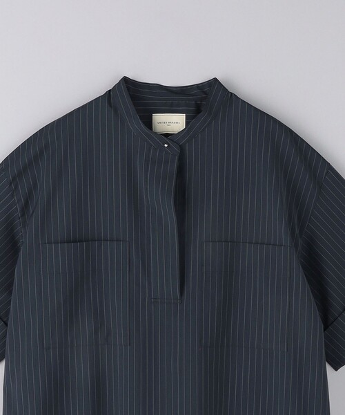 ユナイテッドアローズ　シャツワンピース UNITED ARROWS（ユナイテッドアローズ）の「バンドカラー