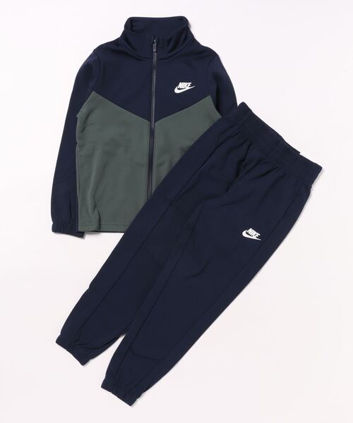 NIKE（ナイキ）の「《NIKEアパレル》ナイキ YTHNSWPOLYフルジップハイブリッドトラックスーツ（セットアップ・キッズ・ブルー系その他/ブラック/グレー系その他/ブルー系その他2/ネイビー系/ライトブルー・130/140/150/160）」の5枚目の写真