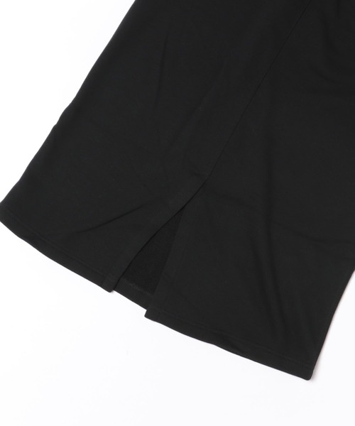 marie claire bis（マリクレール　ビス）の「【別注】marie claire bis/マリ・クレール ビス ブランド ロゴ ワンポイント 裏毛 スリット入り スウェット ロング スカート（スカート・レディース・ブラック/アッシュグレー・LL/L/M）」の11枚目の写真
