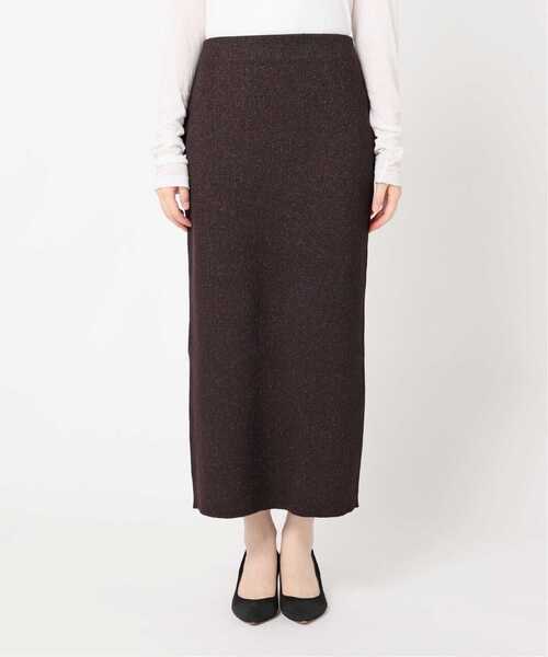 Spick and Span. スパンコールリブニットスカート【新品未使用】 Spick＆Span スカート スパンコールラメリブニットスカート