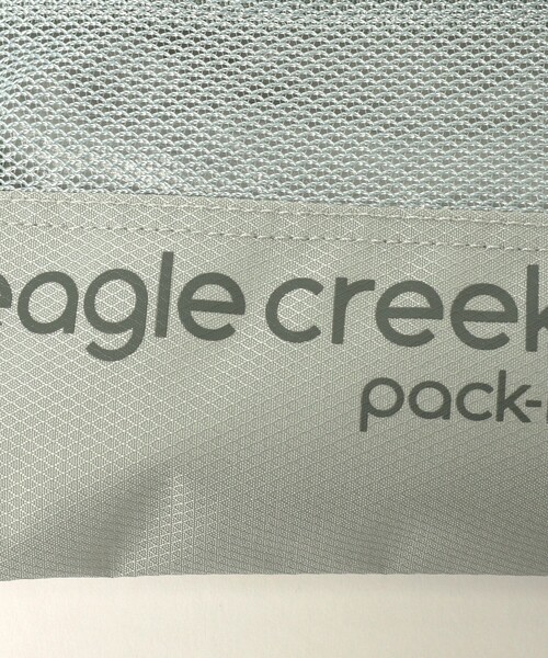 EagleCreek（イーグルクリーク）の「Eagle Creek / Pack-It Reveal Shoe Sack（ポーチ・レディース・ブラック/グレー・ONE SIZE）」の5枚目の写真