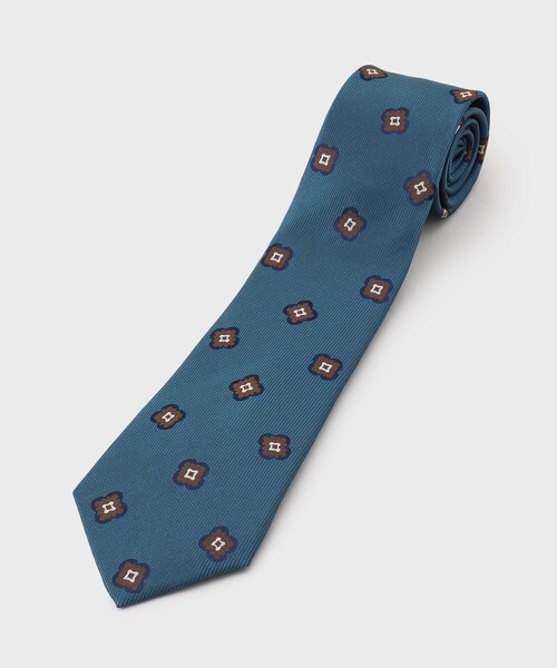 THE SHOP TK (ザ ショップ ティーケー )の「◆シルクコモンタイ ビジネス/ギフト(ネクタイ・メンズ・ブルーグリーン/ブラウン系その他5/ブルー系5/ワイン系1/ワイン系2/シルバー系/シルバー系7/ネイビー系/ネイビー系5/ブルー/ブラウン系その他/ネイビー・00)」の1枚目の写真