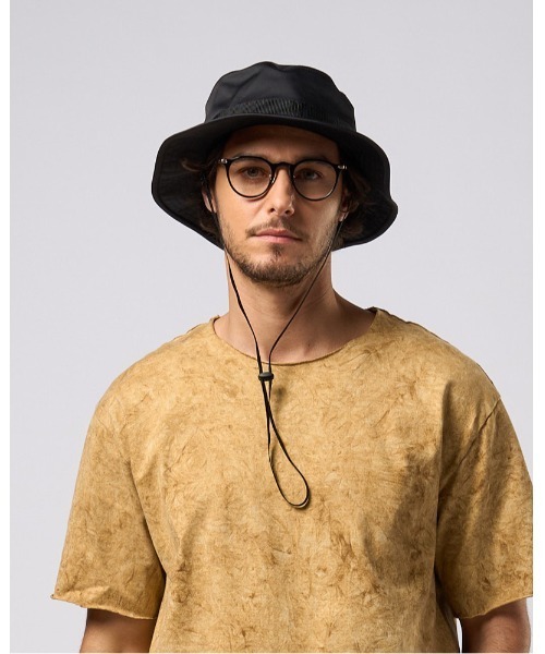 wjk(ダヴルジェイケイ)の「safari hat(ハット・メンズ・ブラック/ネイビー・FREE)」の3枚目の写真