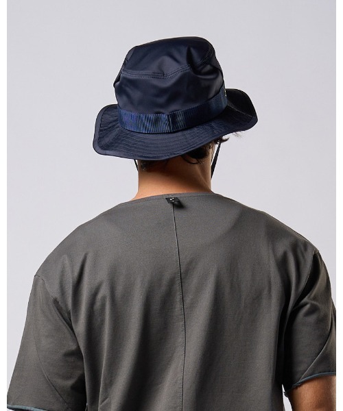 wjk(ダヴルジェイケイ)の「safari hat(ハット・メンズ・ブラック/ネイビー・FREE)」の8枚目の写真