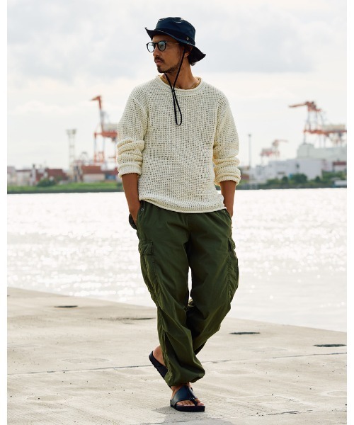 wjk(ダヴルジェイケイ)の「safari hat(ハット・メンズ・ブラック/ネイビー・FREE)」の9枚目の写真