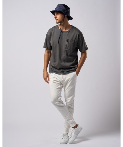 wjk(ダヴルジェイケイ)の「safari hat(ハット・メンズ・ブラック/ネイビー・FREE)」の10枚目の写真