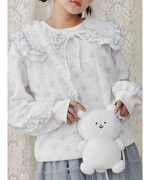 merry jenny | 【peichan.コラボ】くまちゃんフリルポシェット(ショルダーバッグ)